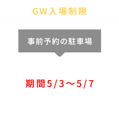 事前予約の駐車場 オンライン 事前予約チケット